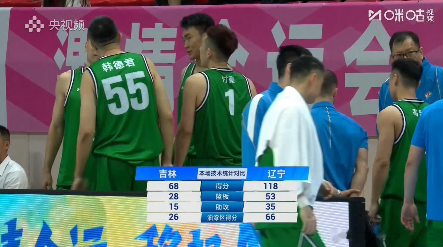 开门红！辽宁全运男篮118-68大胜全运男篮。俞泽辰21分6板，付豪20分5板3