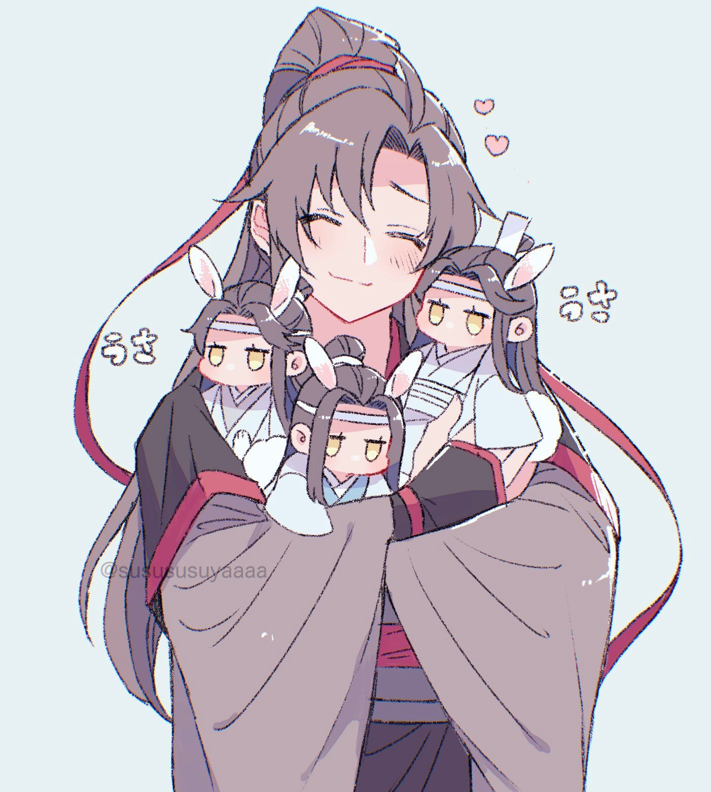 魔道祖师魔道祖师动画我也想要这个兔兔玩偶x： susususuyaaaa 