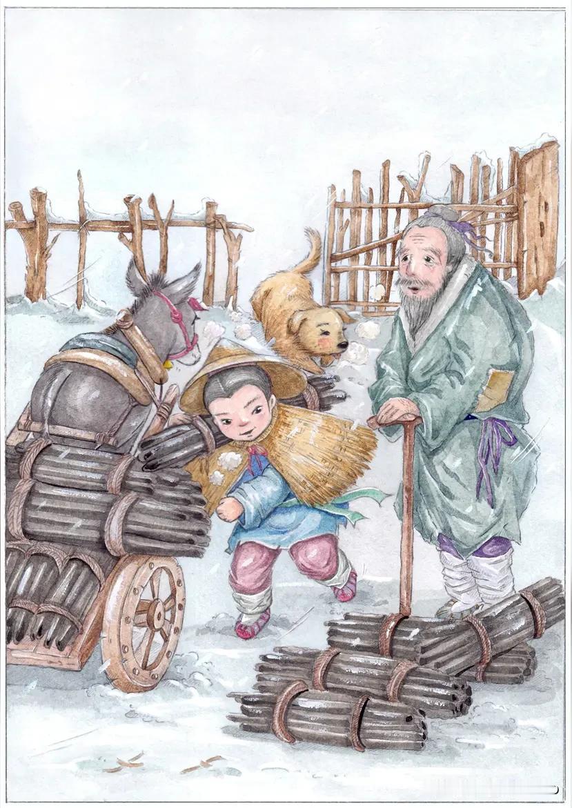 上联：锦上添花易，
下联：雪中送炭难。
横批：世情如此[发怒]

添几个字，让其