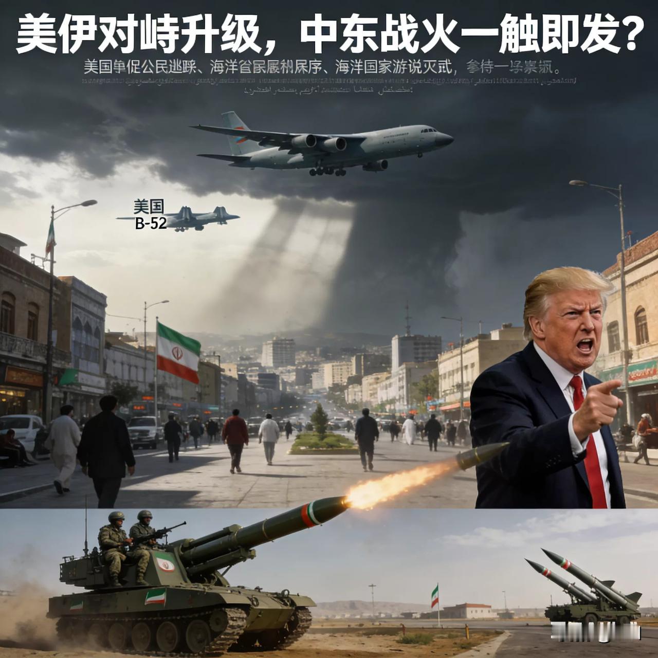 骚乱刚平战云再起？伊朗稳局后美国会动手吗？
 
伊朗骚乱已平息，德黑兰恢复正常秩