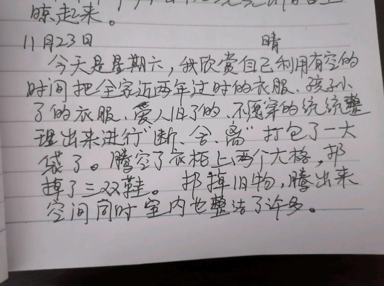 我的日记