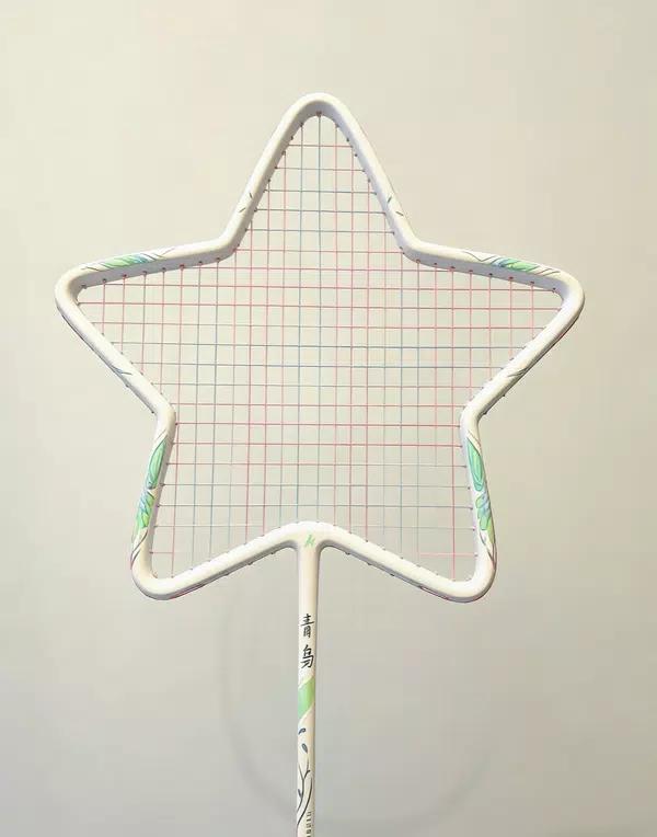 分享一下你随手拍下的照片羽毛球爱好者看到如此球拍，发表一下你们的意见吧？！[呲牙