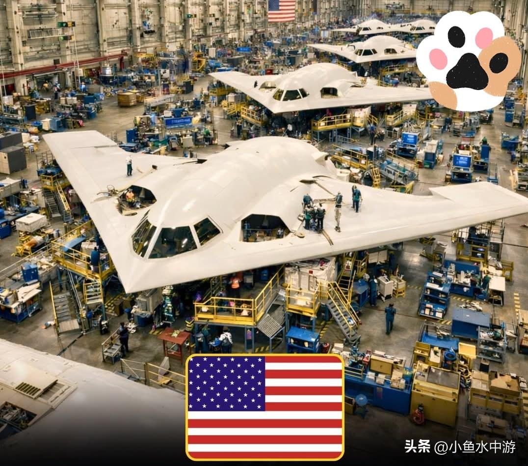 美国目前正投资45亿美元，加速B‑21“突袭者”轰炸机的生产。这款尖端战机代表着