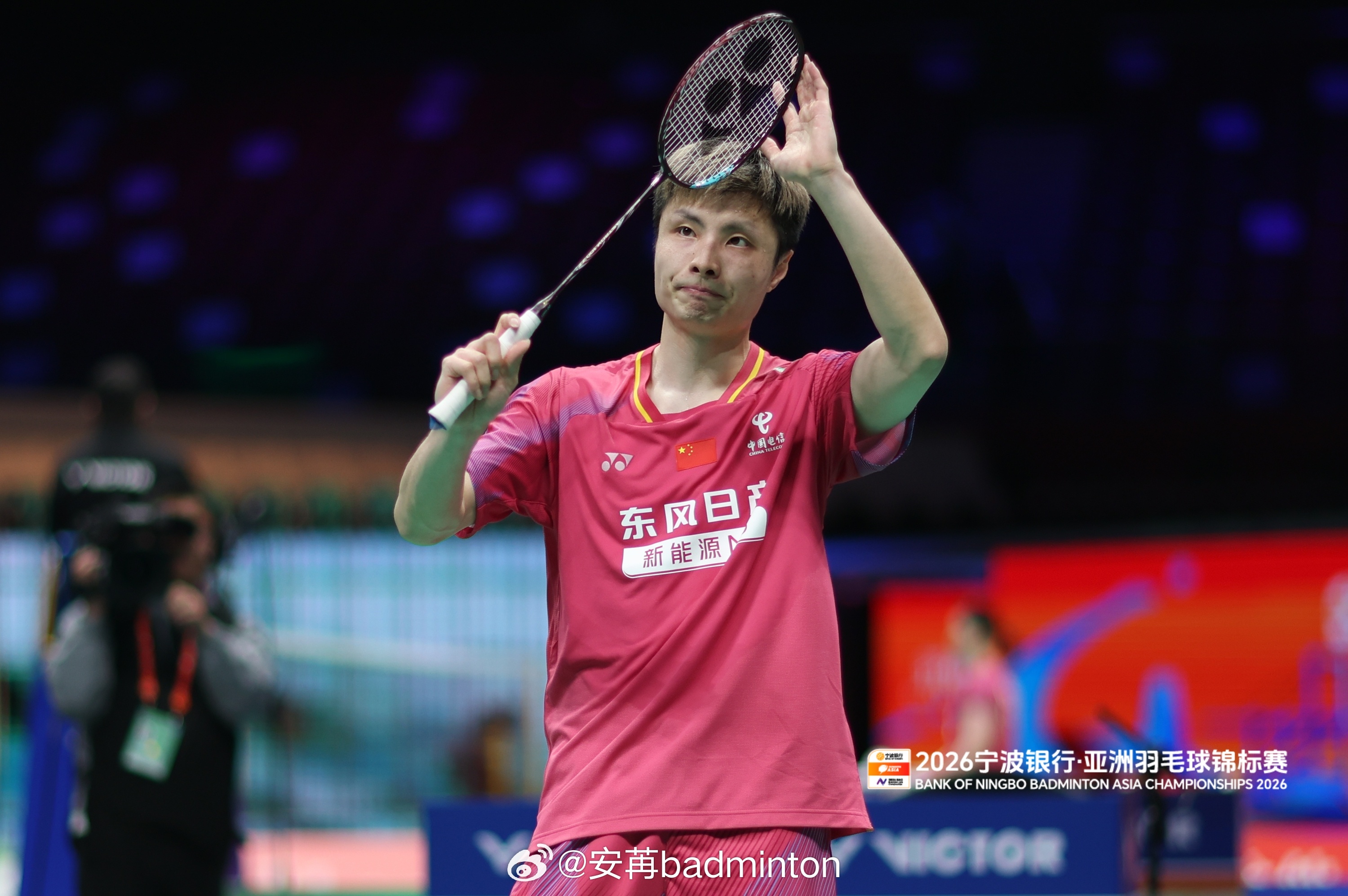 【赛后采访🎤】：不会因为准备汤杯而在亚锦赛有所保留Q：是不是瘦了？石宇奇：练得