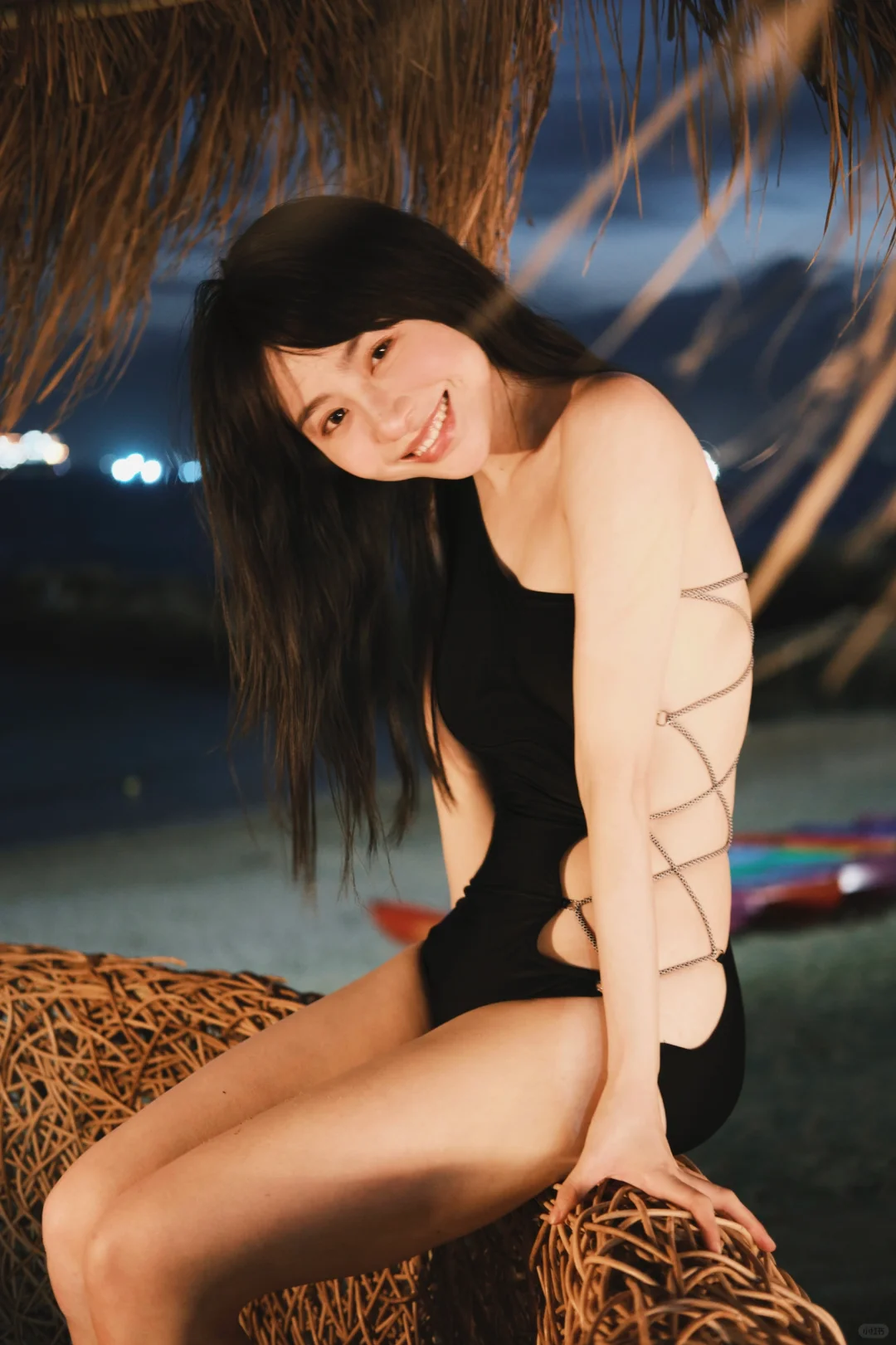 夜晚的海好治愈🌊深圳女孩会永远喜欢海边吧