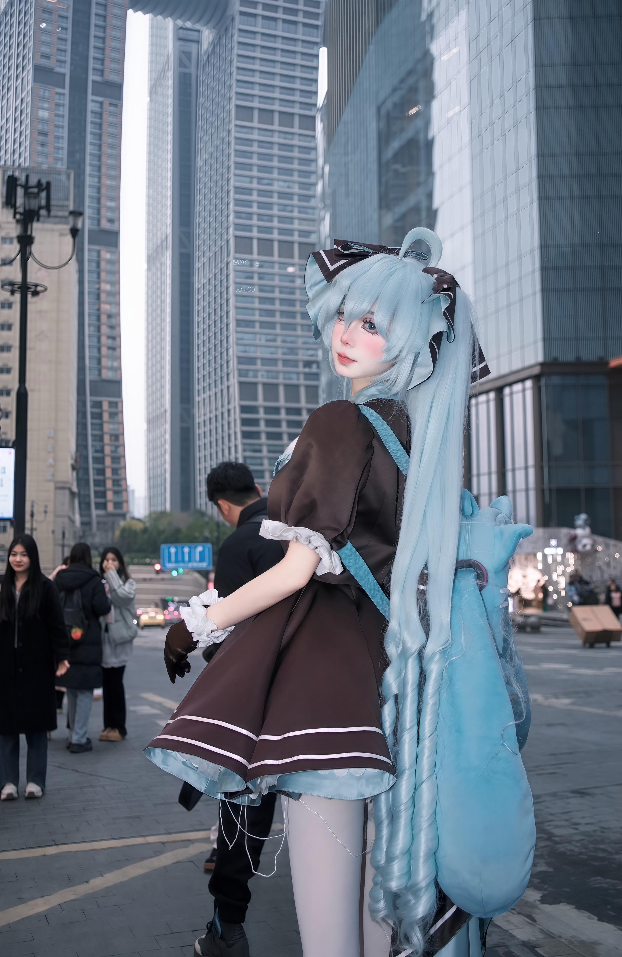 <p>cos miku 兔子洋装 致歉一切 </p>