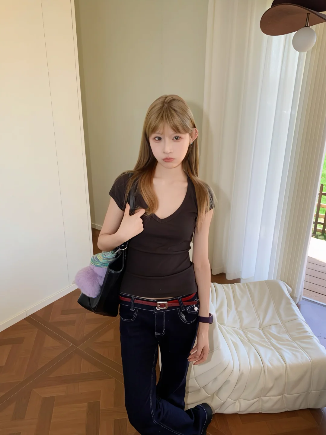 175/116高个子女生的一周穿搭