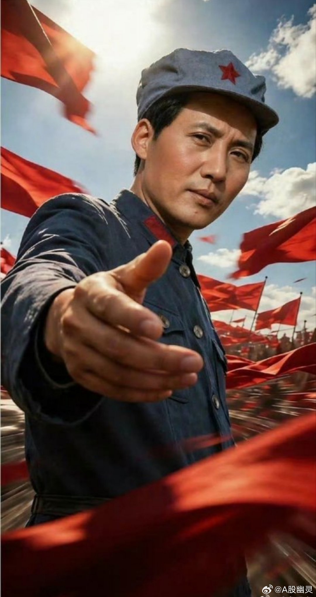 星火燎原破暗穹，长风扫雾焕神州。日出东方未来会越来越好——不怕起点低，要有理想，