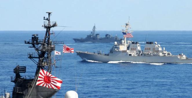 5.7万人、九盟伴，美国把"拼盘"军演开到家门口：看着唬人，也确实有点唬人——也