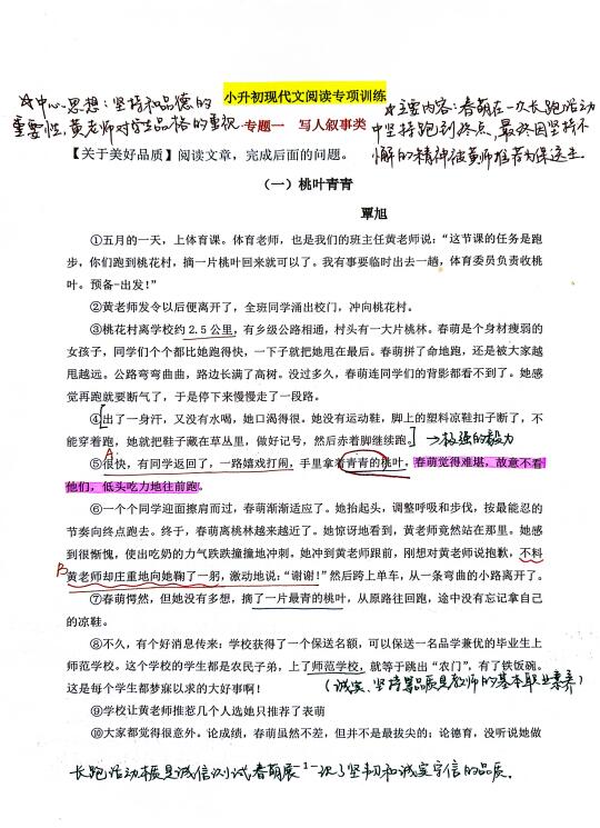 我是这样给学生提升阅读理解的