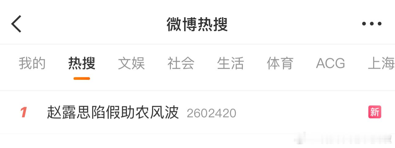 天哪😱 主榜热1️⃣...赵露思陷假助农风波 ​​​