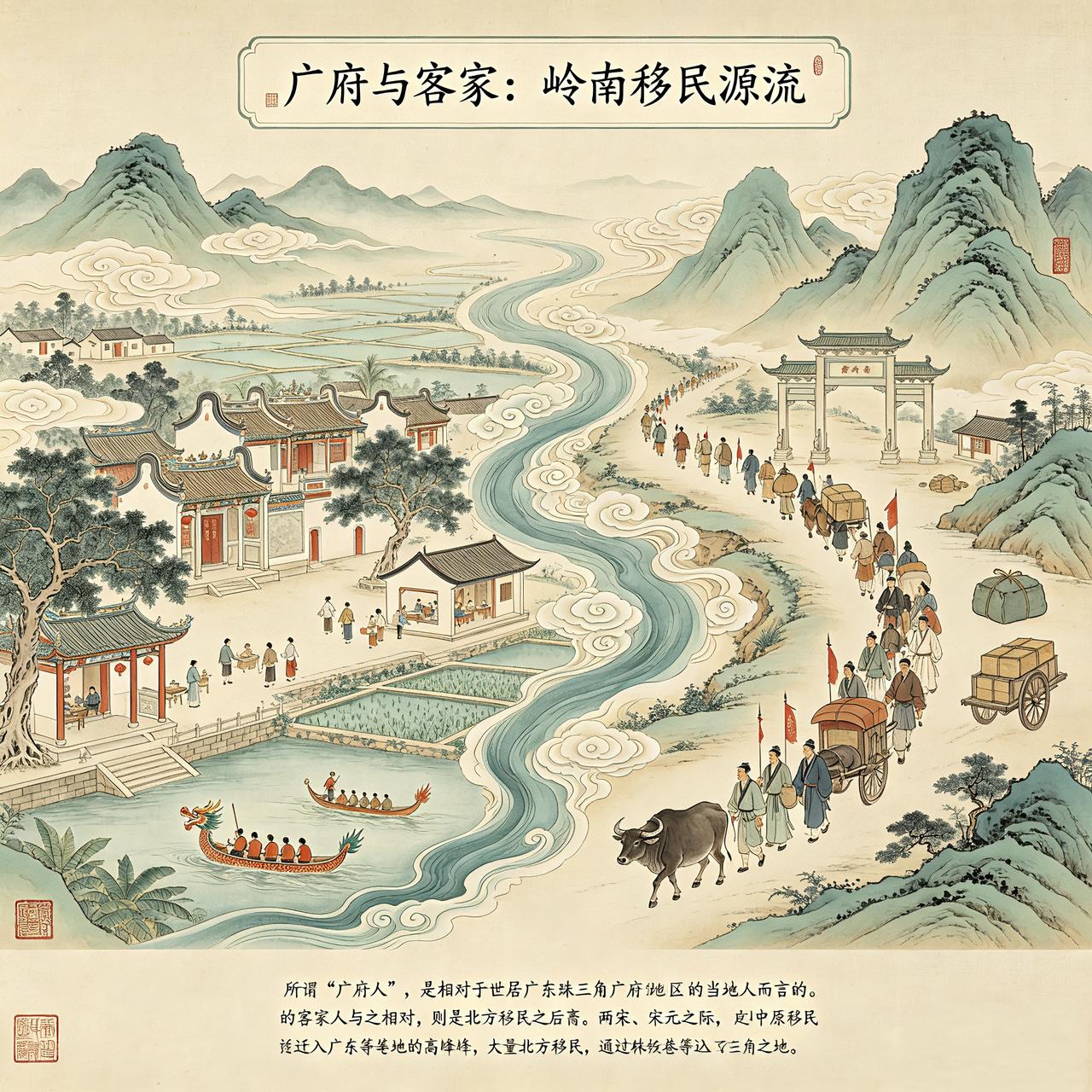 如何简单的区分，珠三角广府地区，当地原住民与外来客家移民的族群不同特质？

其实