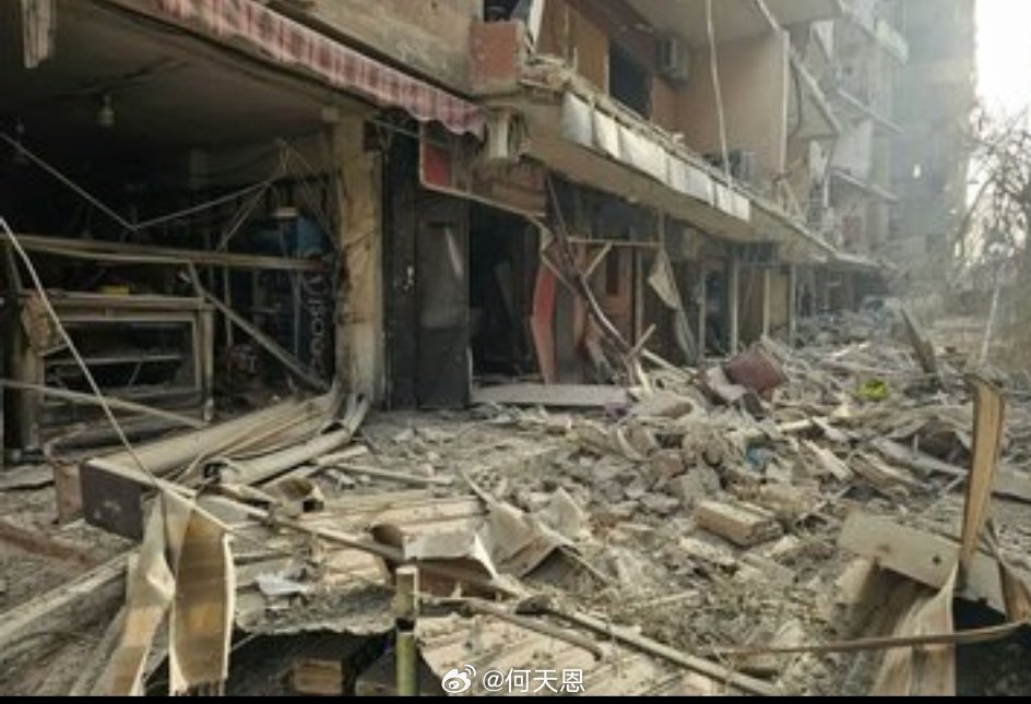 黎巴嫩正在加沙化之中刚刚消息 ：以色列对黎巴嫩南部发动袭击后的现场画面。霍尔木兹
