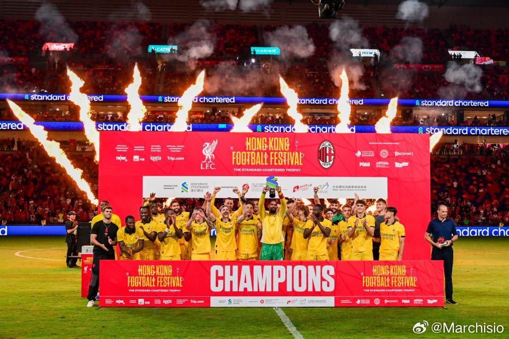 你妇来港的行程可以参考去年米兰的行程，米兰去年参加的是“香港足球盛会2025”，