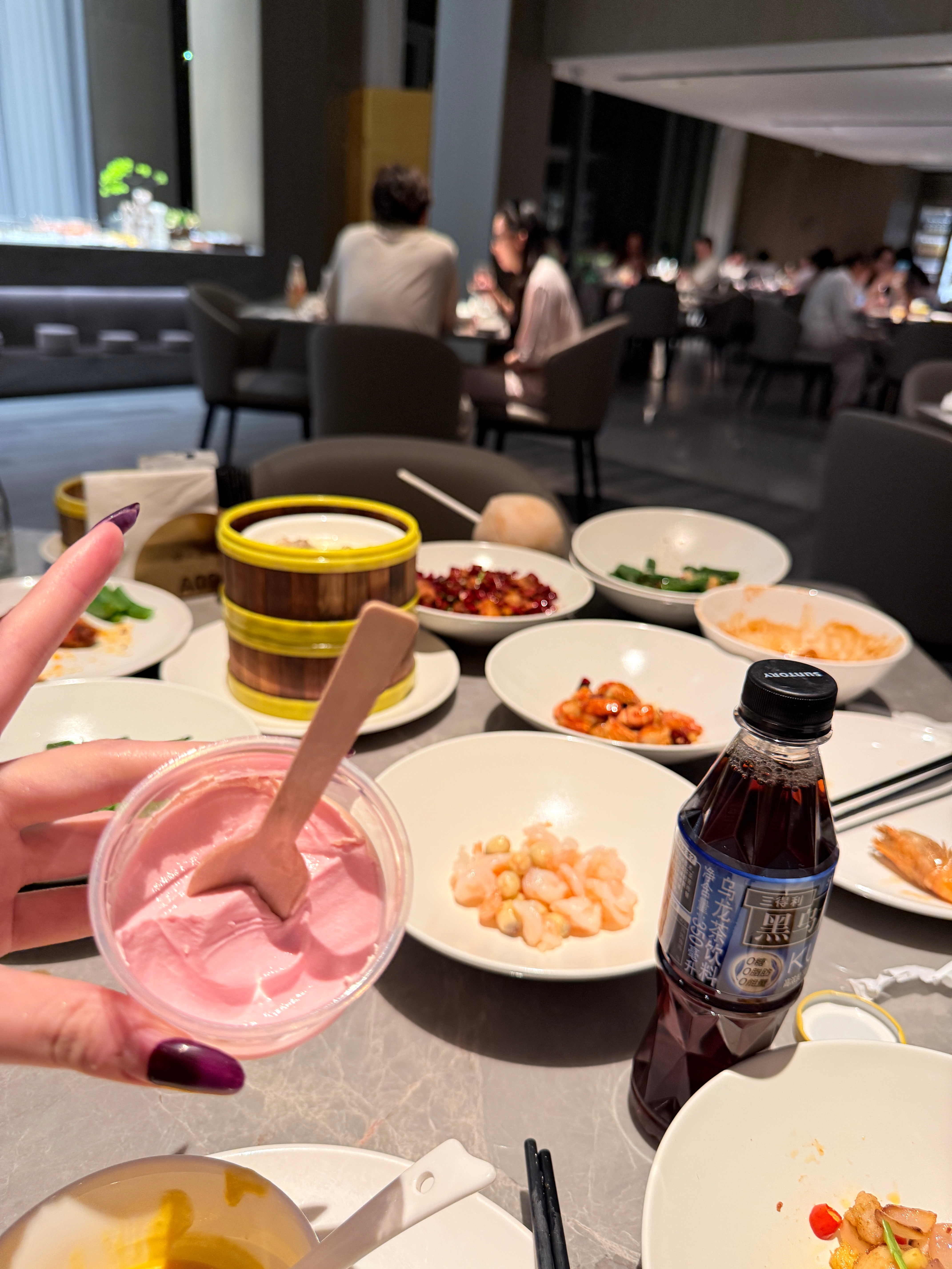Do脸去了没怎么拍照 好像个美食博主曲水的奶皮子酸奶真的好好吃 比紫光园的好吃以