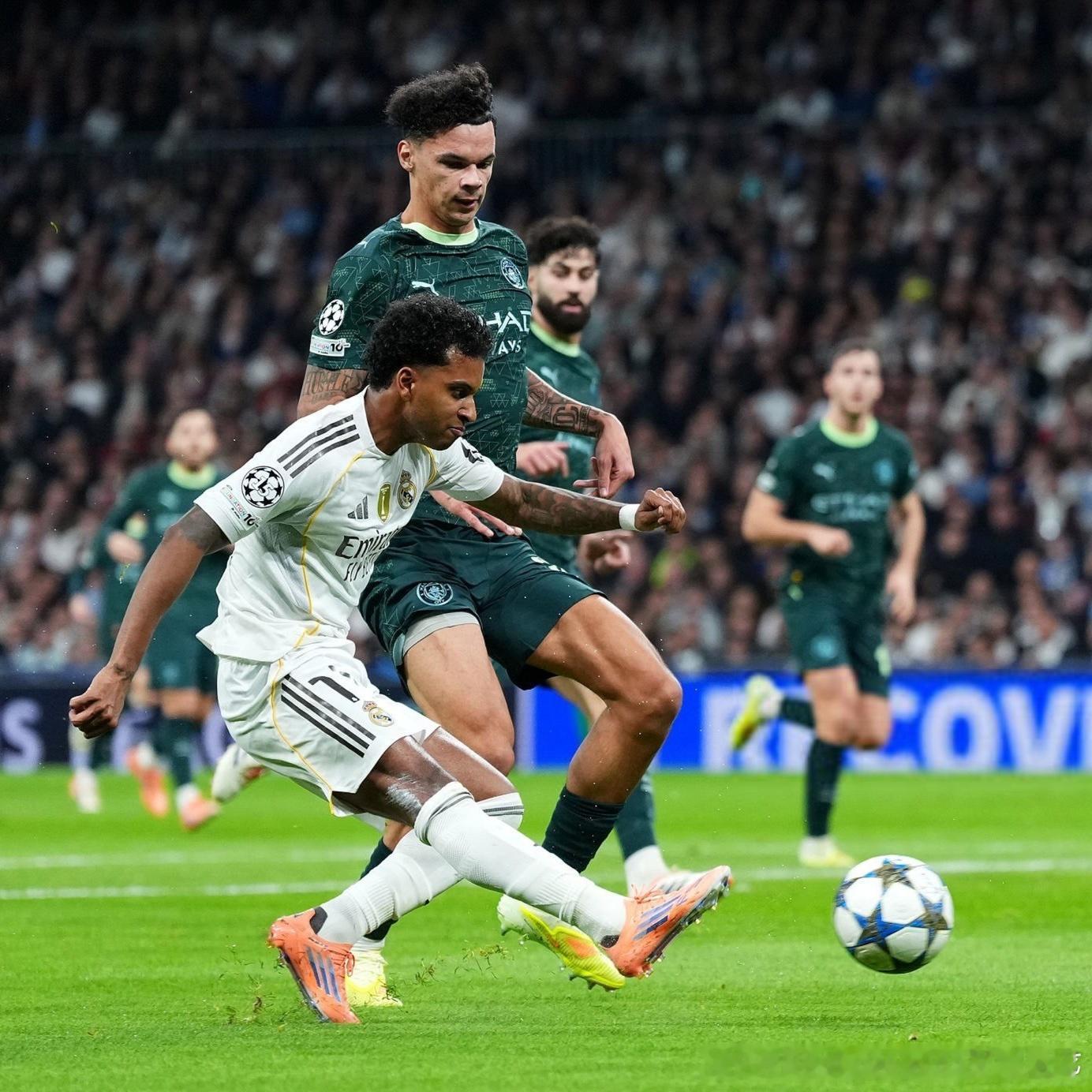 281天的等待，罗德里戈把球射在了阿隆索的心窝上皇马vs曼城欧冠