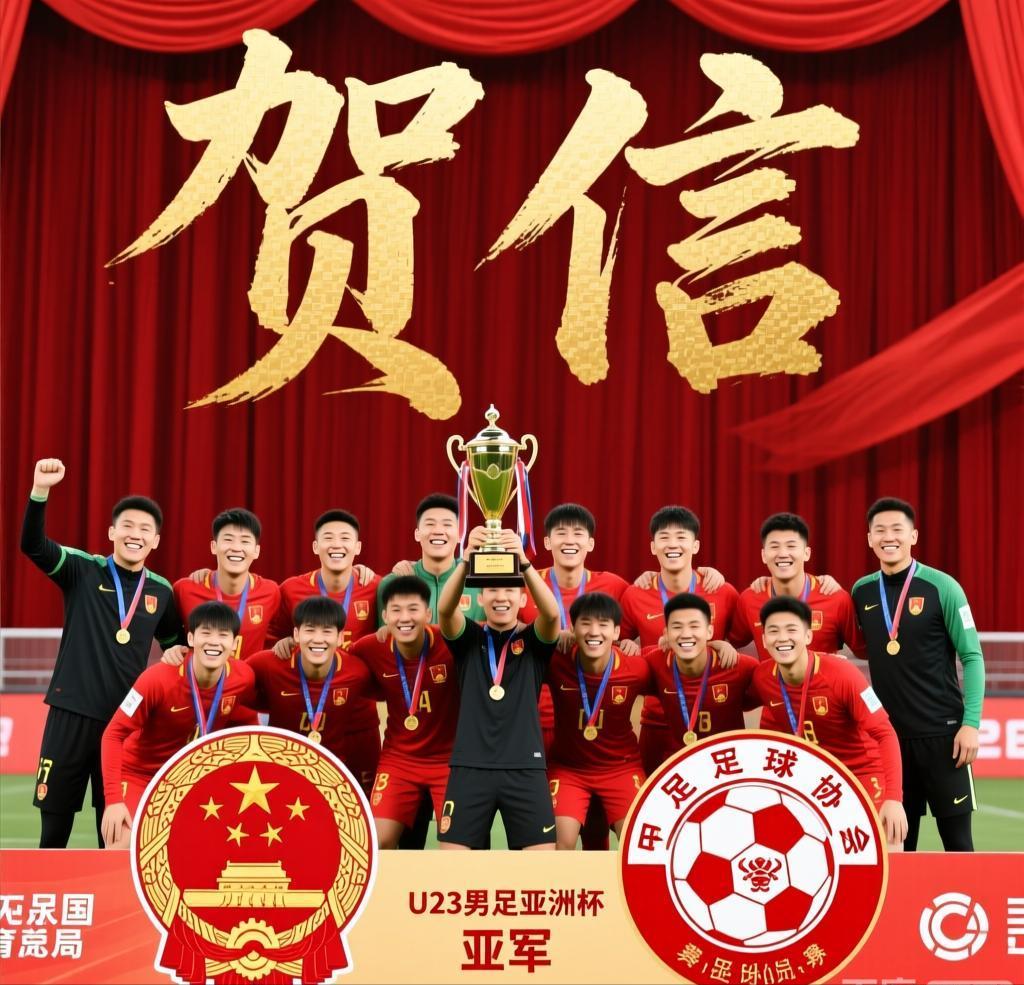 国家体育总局、中国足协向U23男足亚洲杯亚军队伍致贺信

2026年1月25日凌