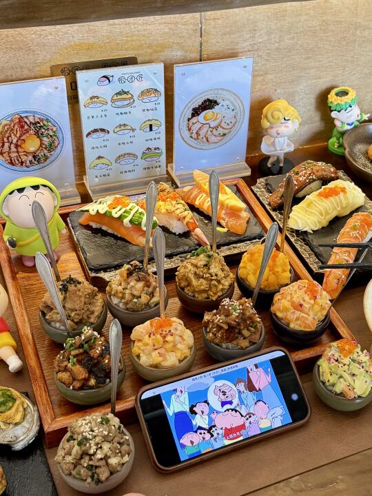 柳州新开的！！！一口一个的饭团🍙太可爱了叭