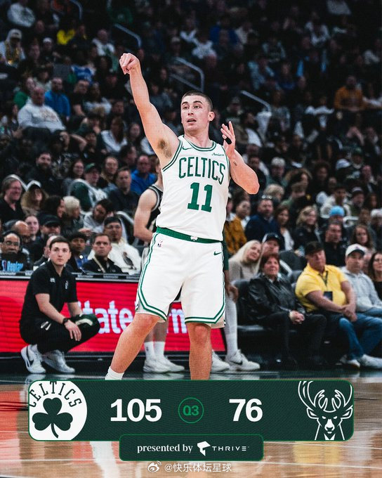 三节结束，领先29分！波士顿凯尔特人 ｜DifferentHere ｜凯尔特人v