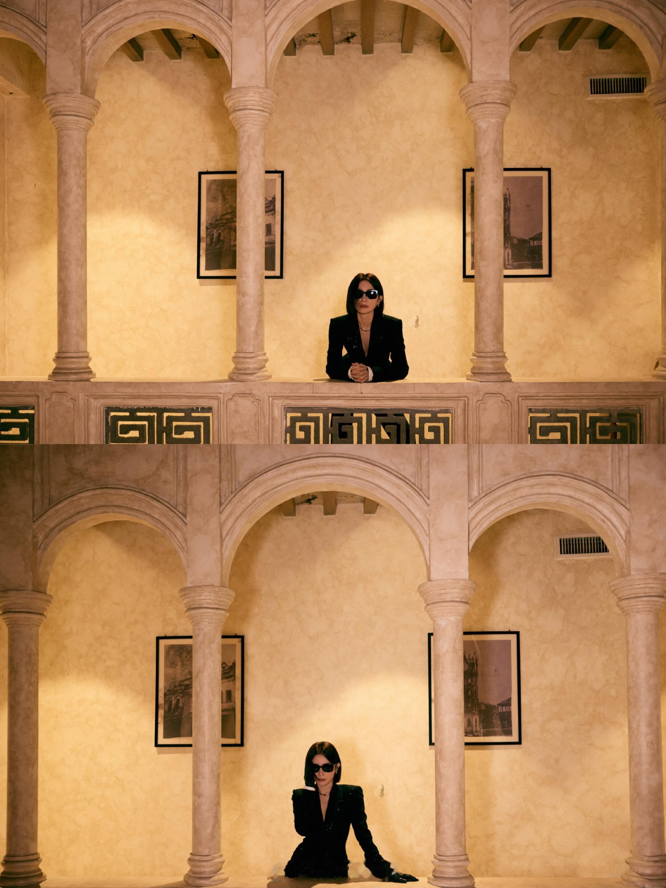 秦岚星光大赏cos双生花星光大赏红毯 双生花还是得看姐姐，利落的线条、坚定的眼神