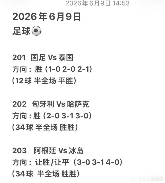6.9⚽才子谢心水推荐201国足Vs泰国方向:胜(1-0 2-0 2-1)(12