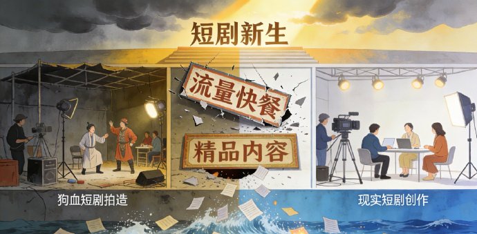 为什么说这次同框标志着短剧行业向主流跃进？