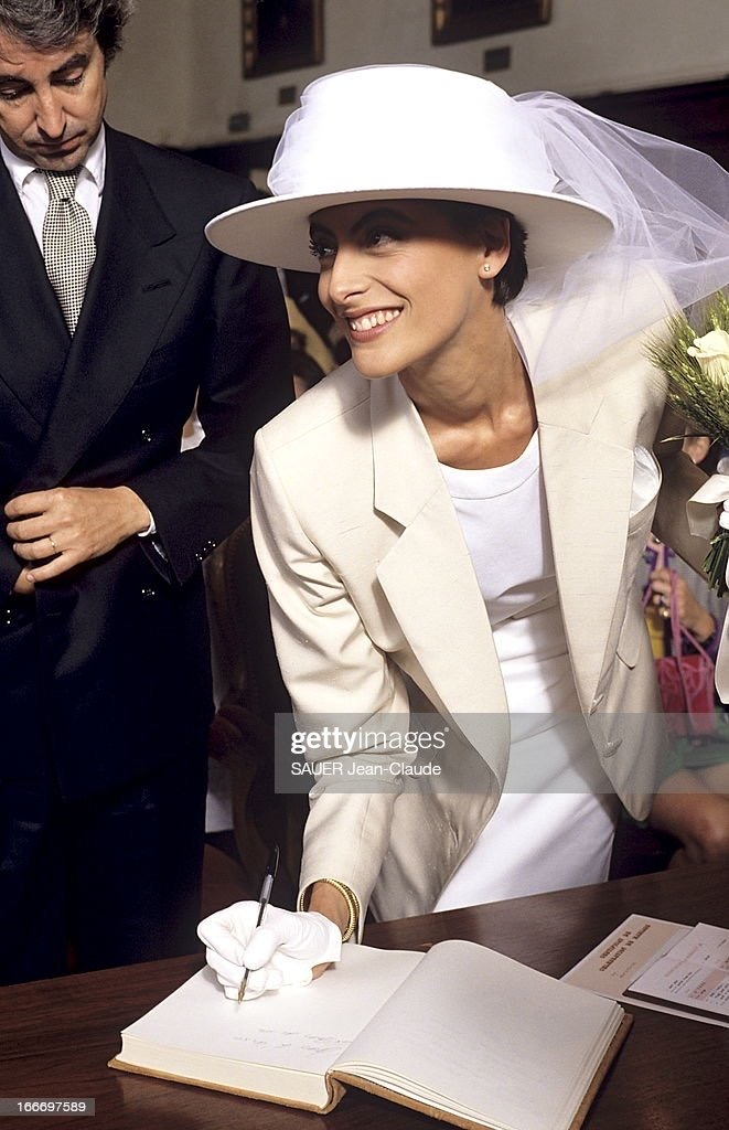 Ines de la Fressange结婚照 