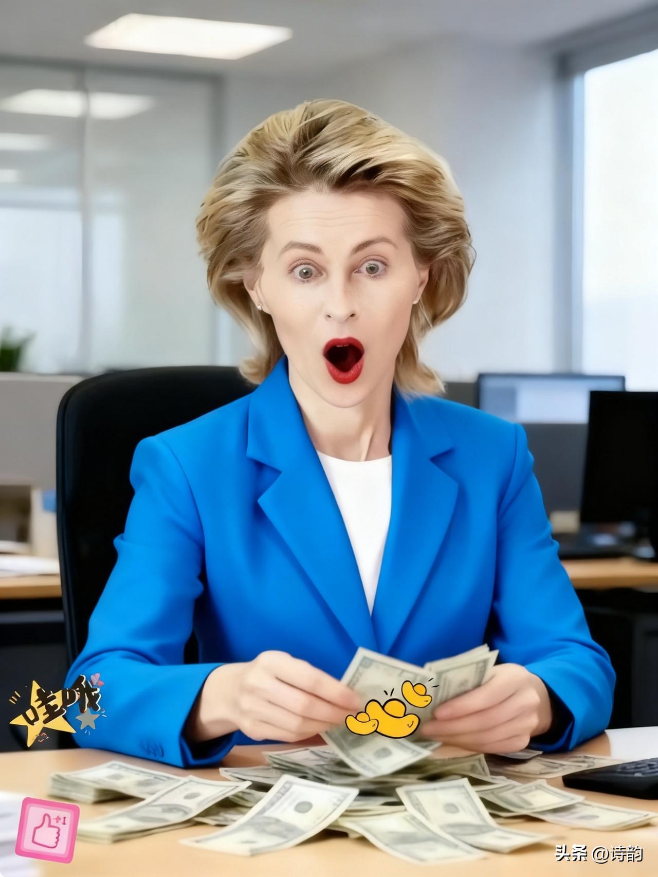 2026年1月14日，冯德莱恩这一嗓子，直接把欧洲老百姓给喊懵了。[捂脸][捂脸