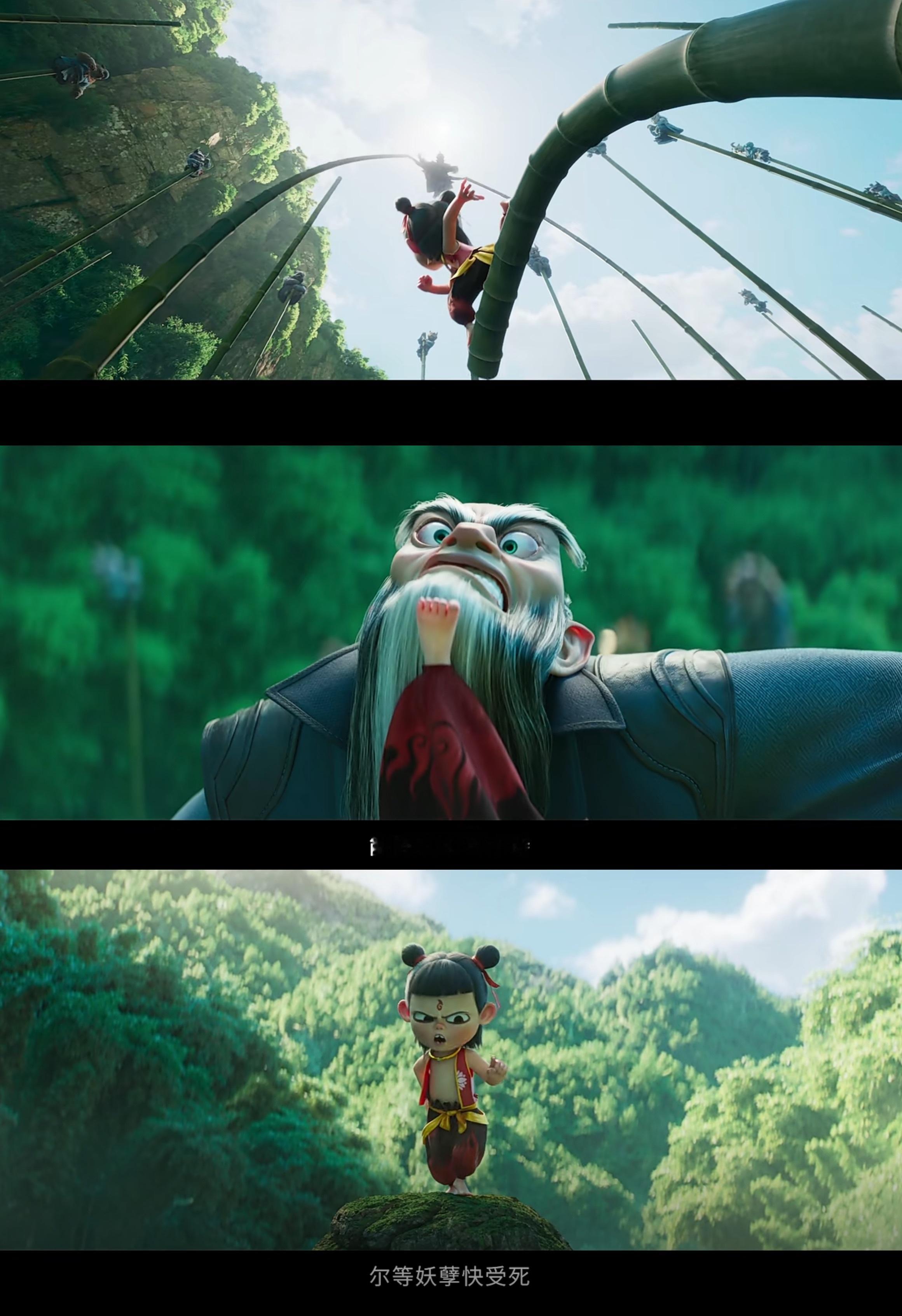 哪吒正是文武双全的年纪 “我乃哪吒三太子，能降妖来会作诗” “我是小妖怪，逍遥又