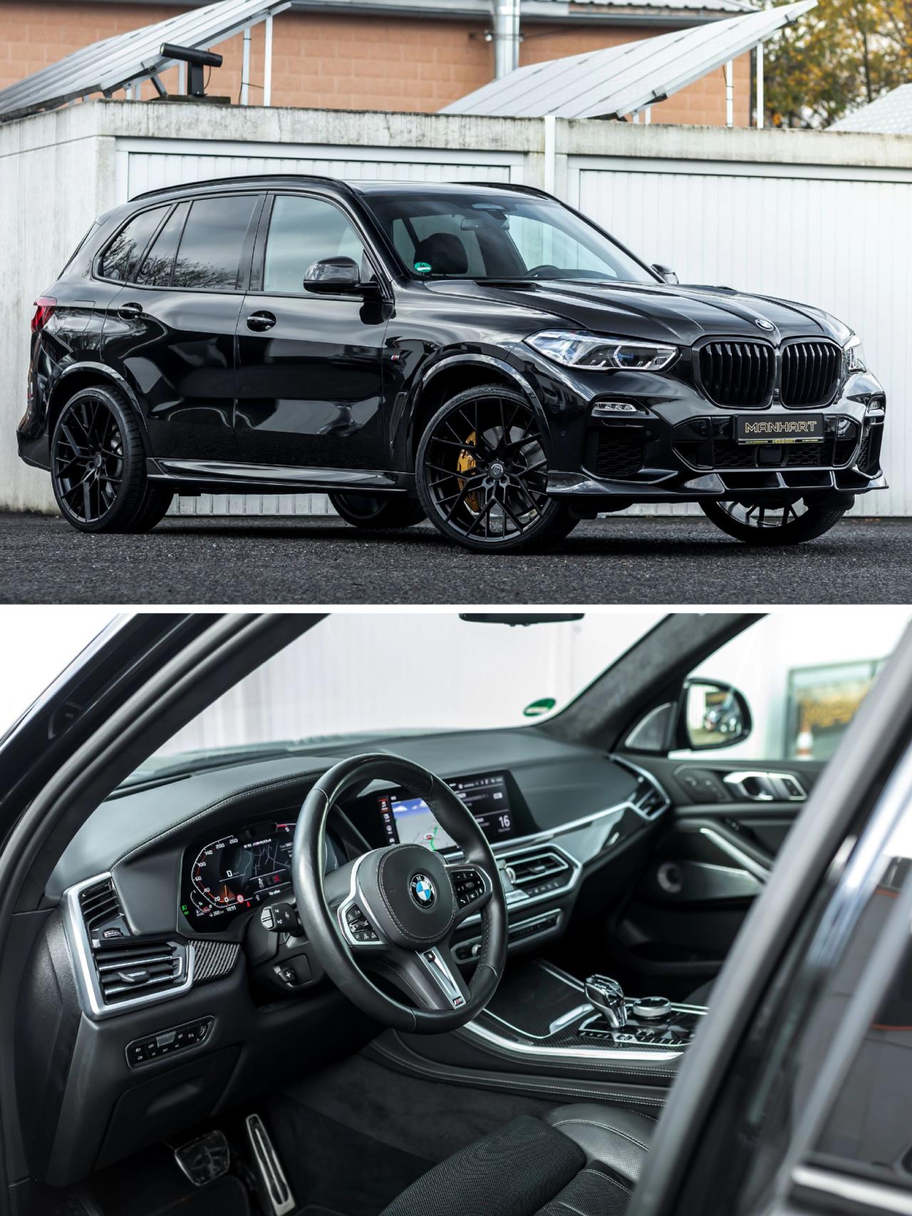Manhart BMW X5 M50d 
with Larte Design C