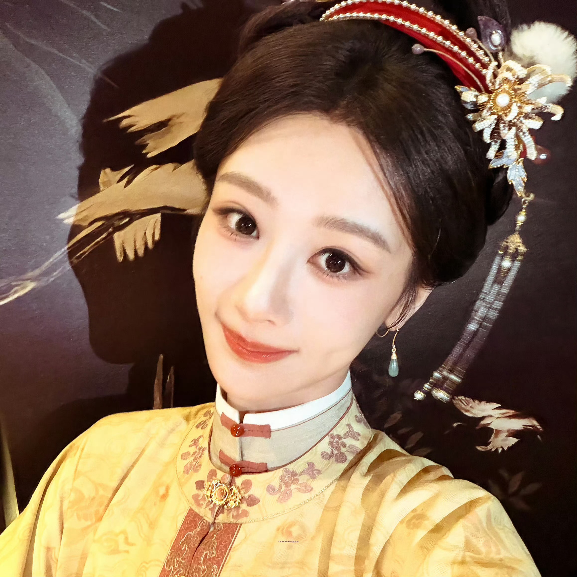 杨紫杨紫玉兰花开君再来 杨紫董竹君时间的齿轮在星光中转动，你的熠熠光辉照射整片宇