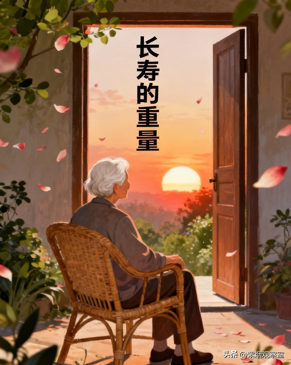 老人太长寿，看似福气，实则熬苦了一代又一代儿女！
 
很多人都说，家有长寿老人，
