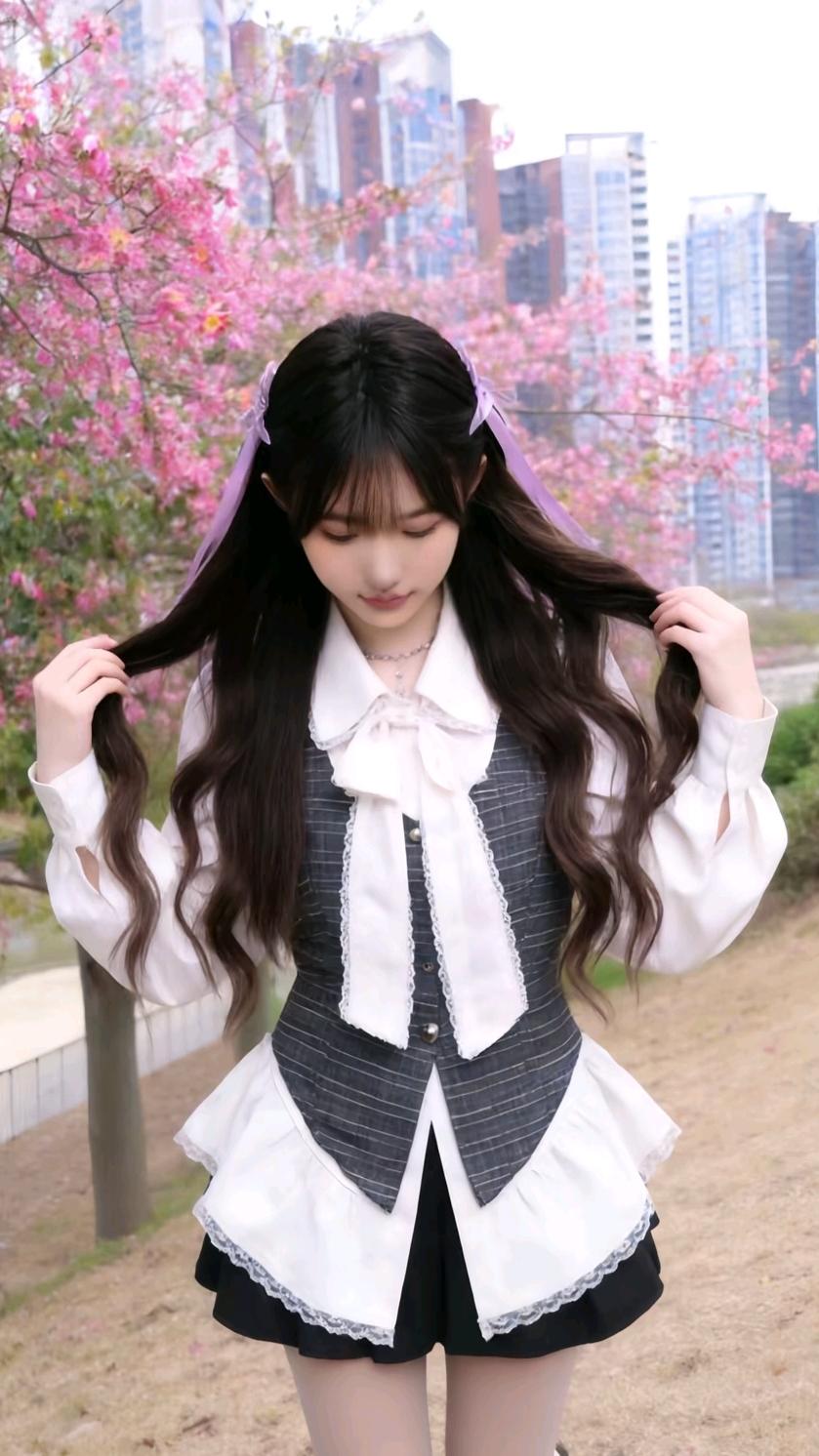 隽秀娉婷影妙鬘，
昆山片玉丽清颜。
芒寒色正妍纯懿，
———————
补充：粉腮