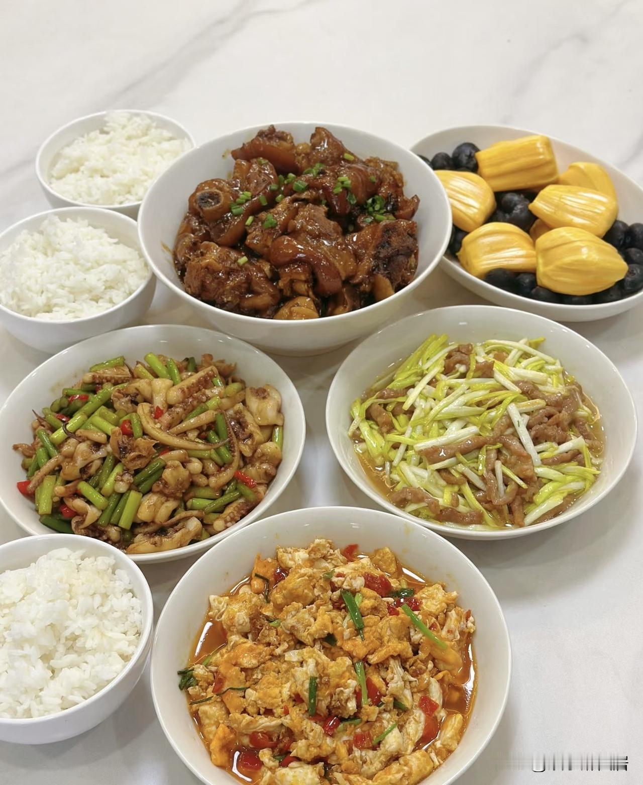 晒图笔记大赛不管每天如何，都要好好次饭15今天做了4个菜很丰盛，也吃了个饱饭，感