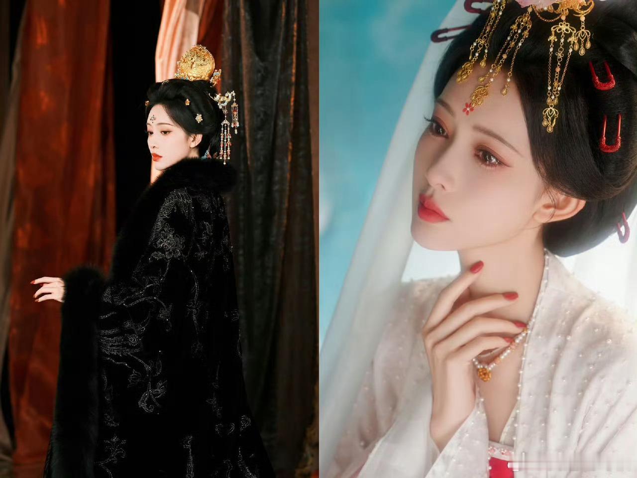 孟子义一半魔丸一半灵珠一套飒到心巴，一套美到窒息！孟子义这两套造型完美诠释“一半