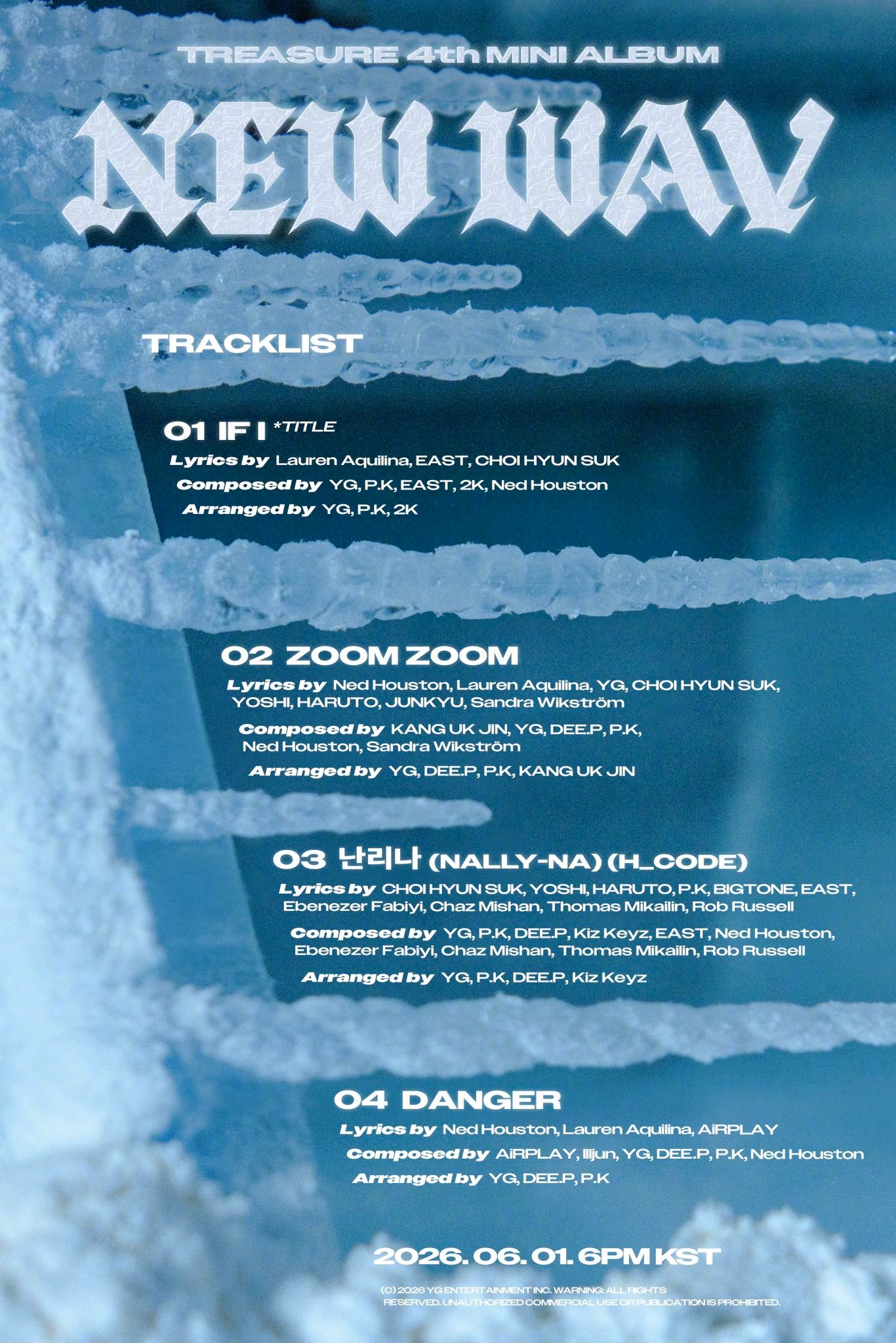 【Twi】TREASURE 4th MINI ALBUM [NEW WAV] T