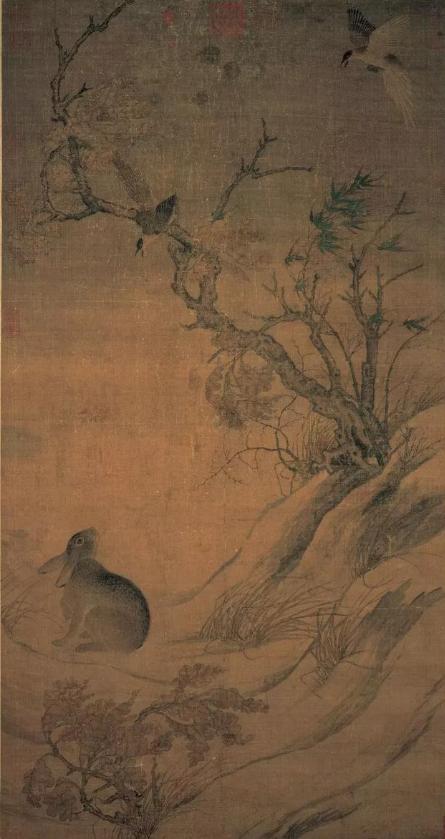 1962年，一位专家拿15倍放大镜，检查一幅2米长的无名氏古画，突然，他在画右侧