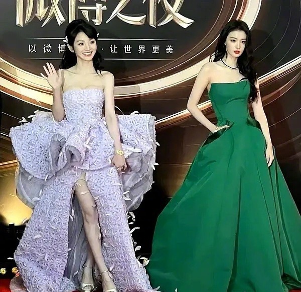 95花四美同框：周也、张婧仪、田曦薇、王楚然，谁更惊艳？ ​​​