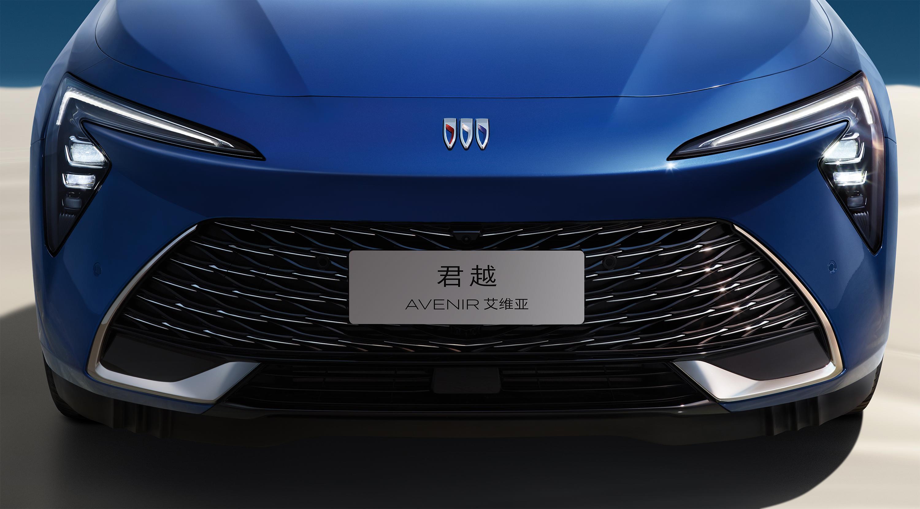 全新一代别克君越 Avenir艾维亚将定位中高档轿车的身份，外观、内饰和动力全面