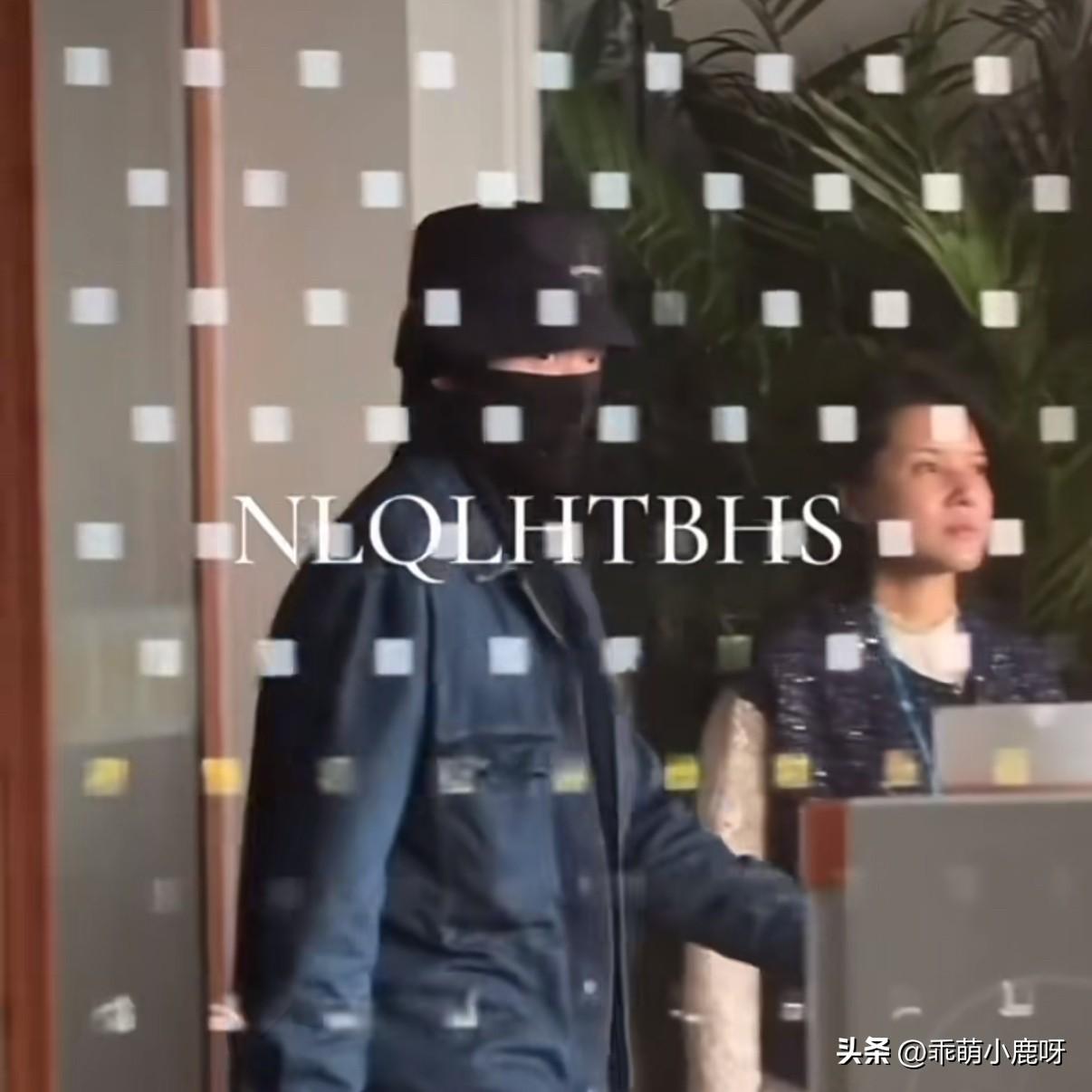 这是大头？全副武装的都看不出来了！要不是王cc推着小绿箱子，再看看大头手上的串，