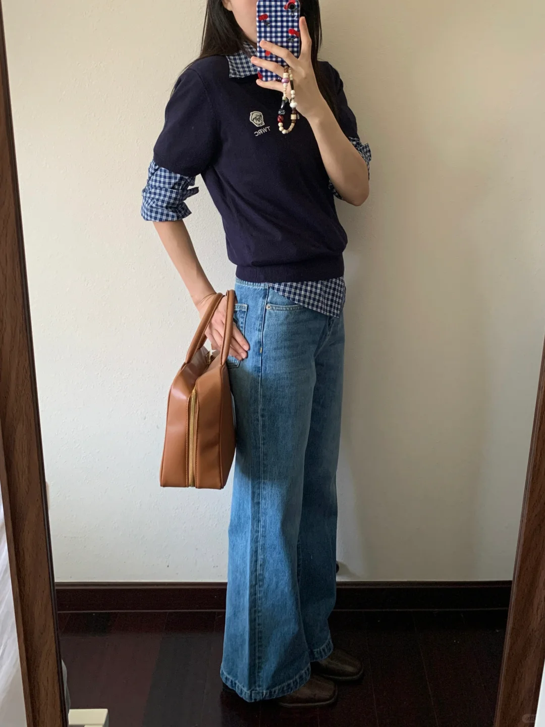 上次在问的牛仔裤🔗来啦🍂今日份姐姐穿搭