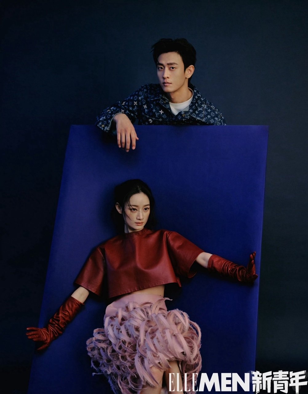 郭晓婷王天辰新青年杂志封面郭晓婷王天辰新杂志封面  新杂志封面养眼 