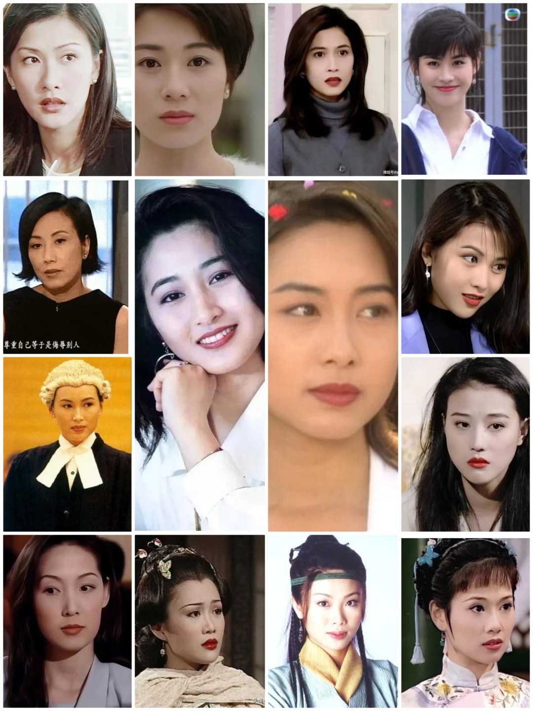 有人我和我一样么❓特别怀念她们在TVB的日子