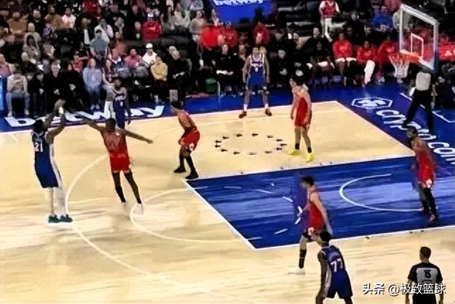 MVP中锋恩比德终于找回状态了！在今日76人对阵公牛的首节比赛中，恩比德开局手感