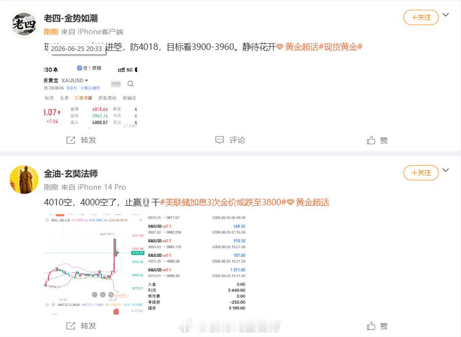 看看这些牛鬼蛇神，单子出来那一刻就快止盈了，都说市场乱我看了都想笑，把别人智商按