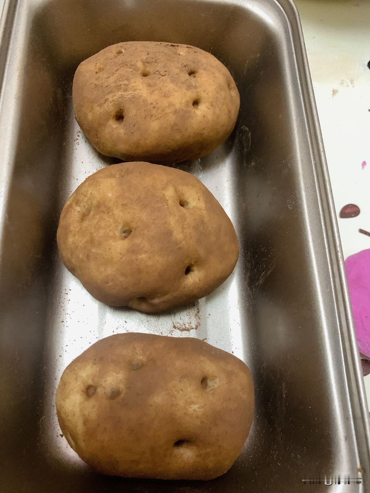 晒一张你相册里的照片做面包的过程非常解压