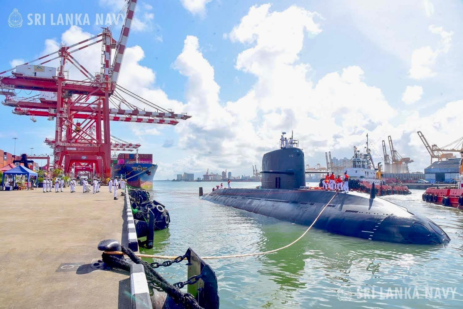 巴基斯坦海军的汉果尔（Hangor）号潜艇，以及054AP型护卫舰“PNS Ta