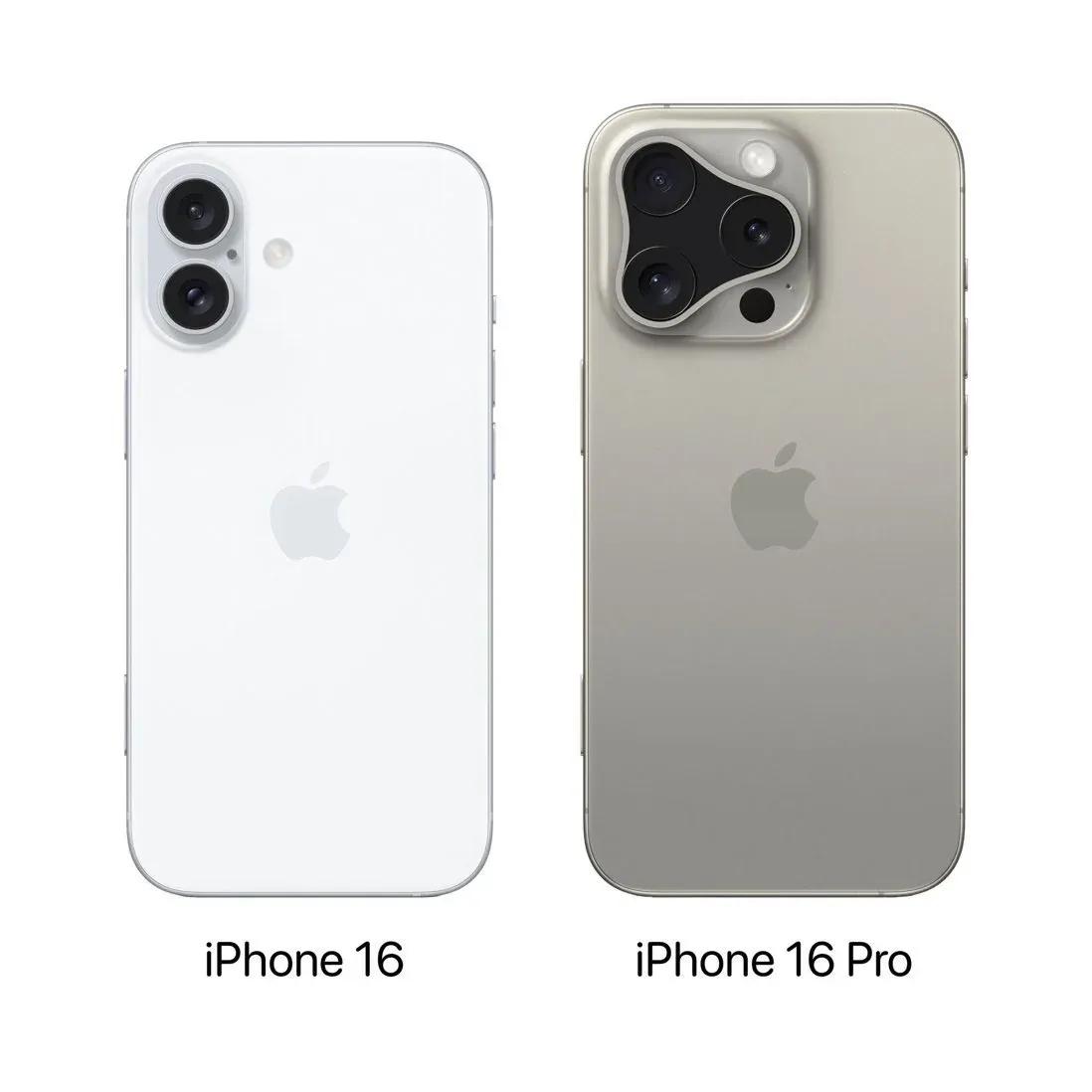 iPhone 16 标准版和Pro版本最新渲染图曝光，二者摄像头模组成最大亮点，