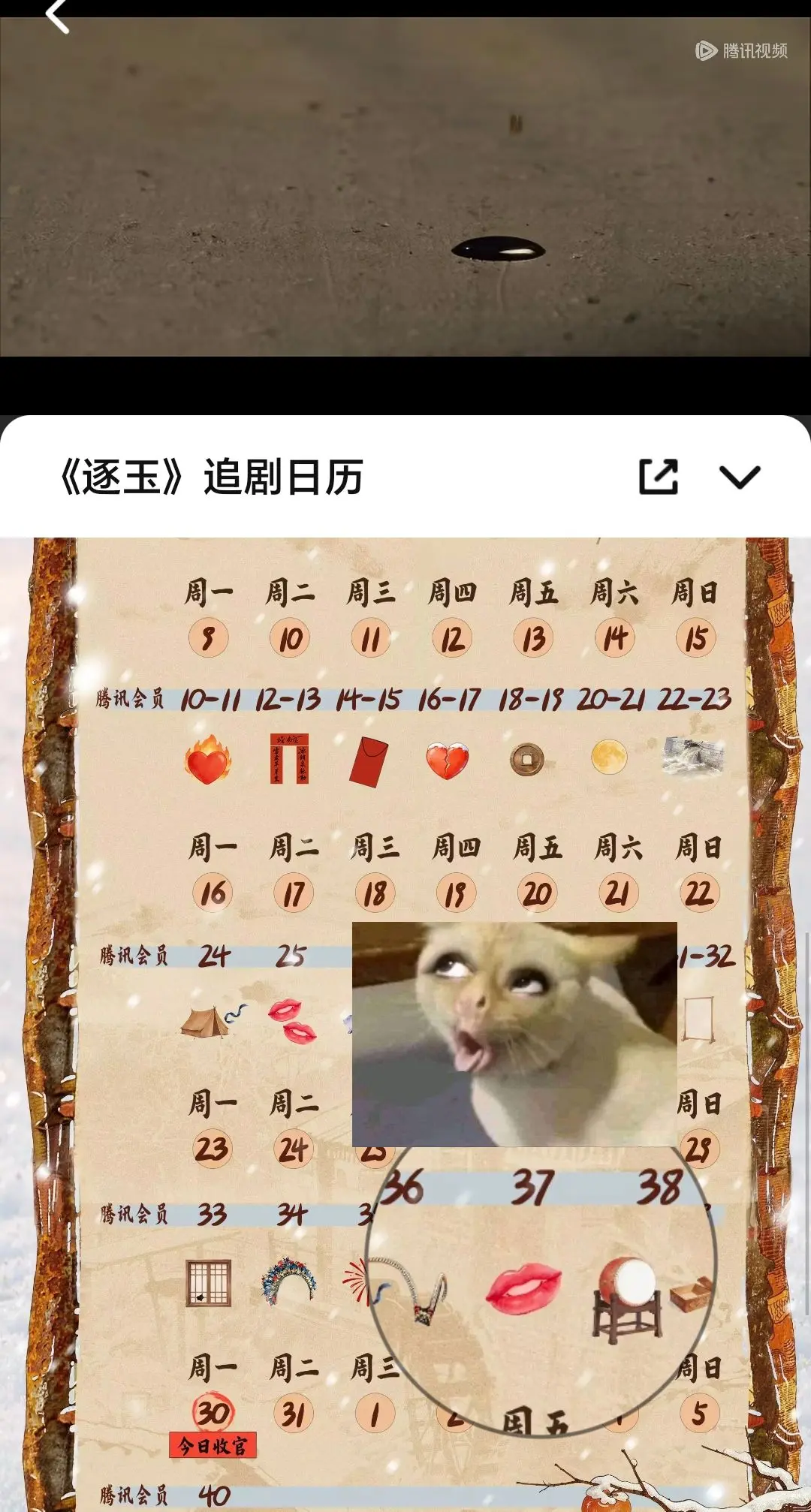 37集名场面，逐帧观看！！你说37集的这个吻就是张凌赫采访名场面害羞的...