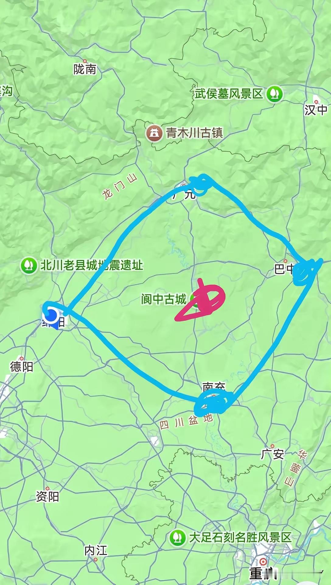 绵阳作为川内二哥，一直以来被人诟病的就是位置太偏，无法做大做强辐射更多县域，而德